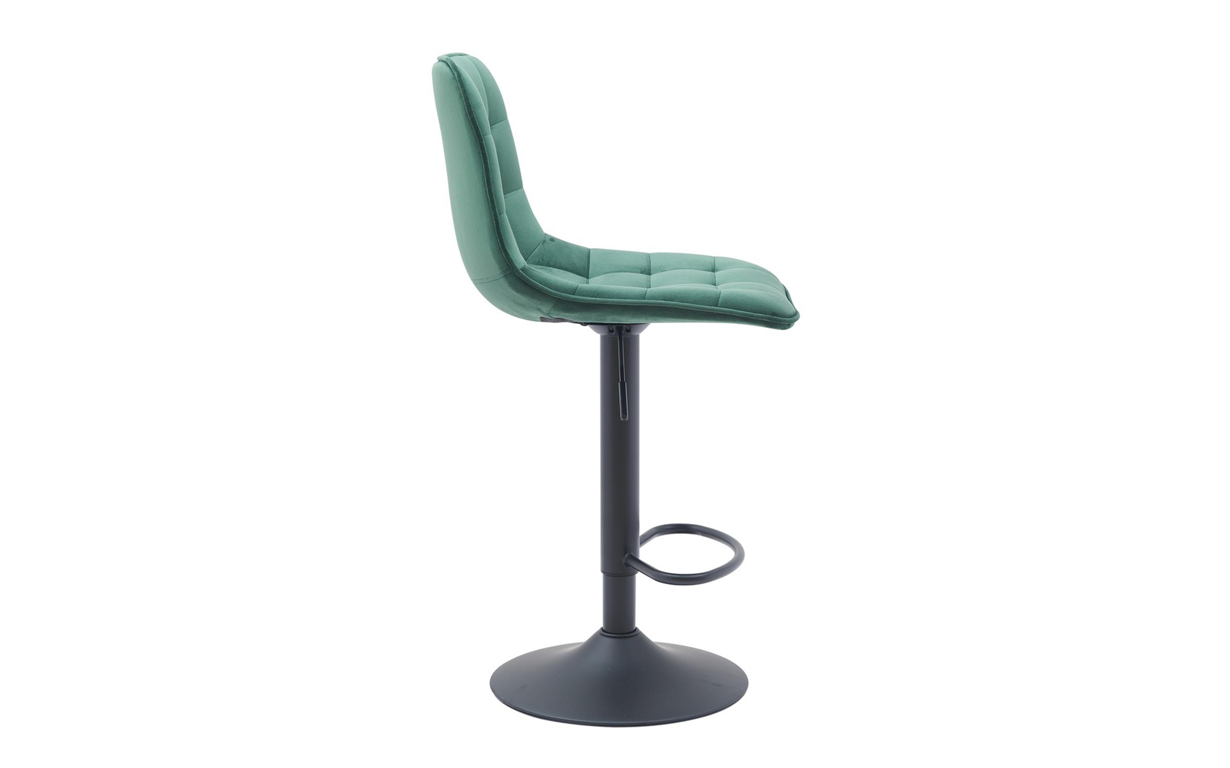 Scaun de bar Riko, verde inchis  2